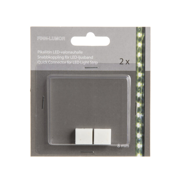 Pikaliitin led-nauhalle 2kpl