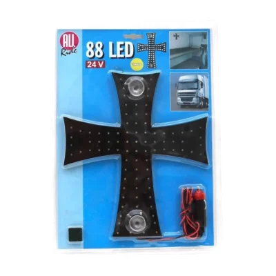 LED-sisävalo 24 V iso risti All Ride