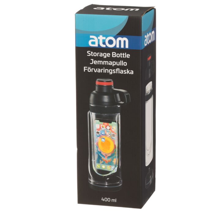 Juomapullo Jemma 400 ml kirkas Atom - Image 5