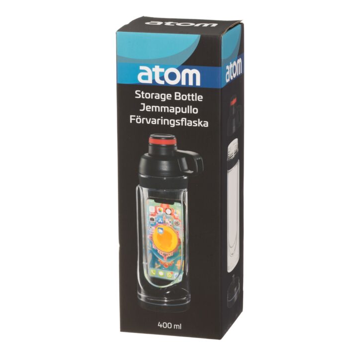 Juomapullo Jemma 400 ml musta Atom - Image 2