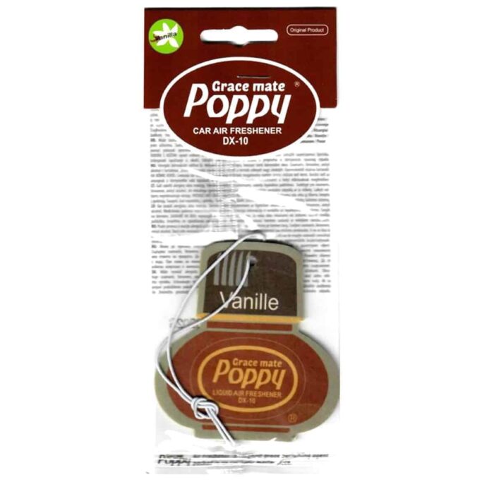 Ilmanraikastin ripustettava Poppy Vanilla