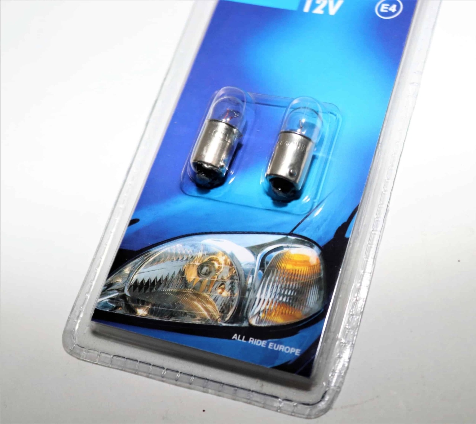 Polttimopari 12V/4W BA9S E9 All Ride