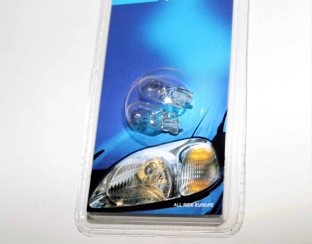 Polttimopari 12V/3W T10 WEDGE E13 All Ride