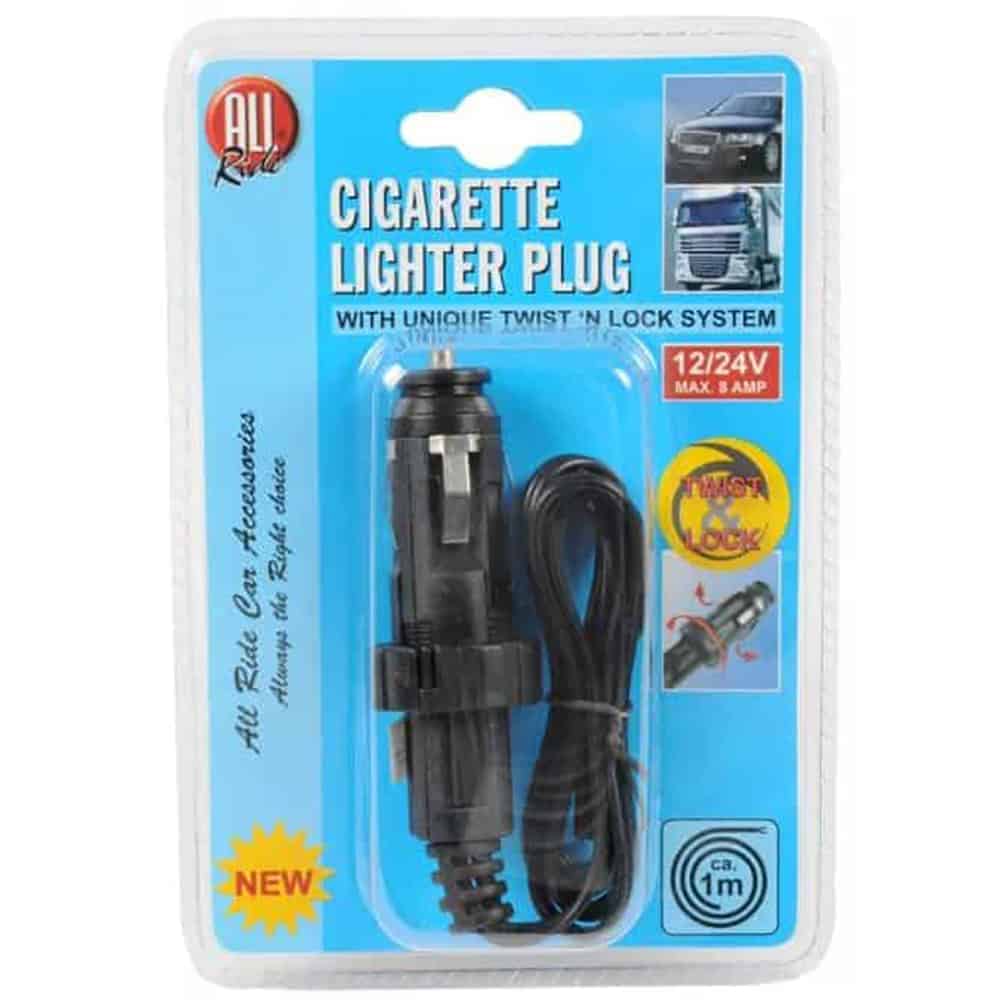 Tupakansytyttimen virtapistoke + 1 m johto, All Ride - Image 2